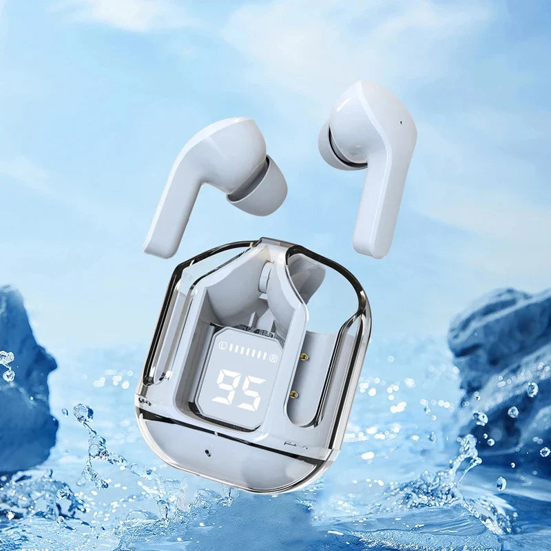 Air 31Ear Buds Wireless Head set Transparent