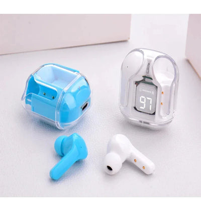 Air 31Ear Buds Wireless Head set Transparent