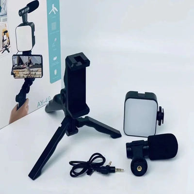 AY-49 Mobile Phone Vlog Selfie Stick