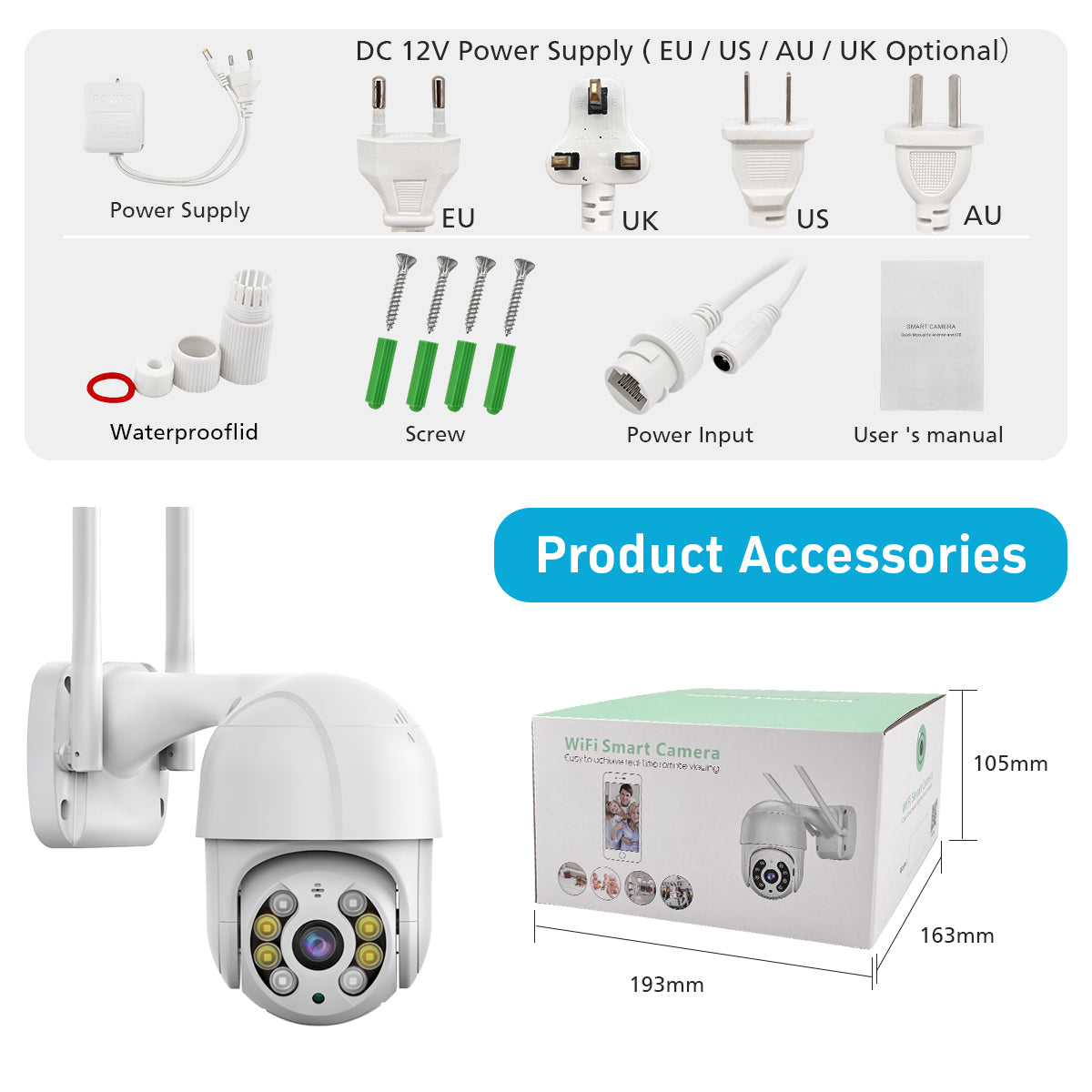 PTZ WIFI IP Camera